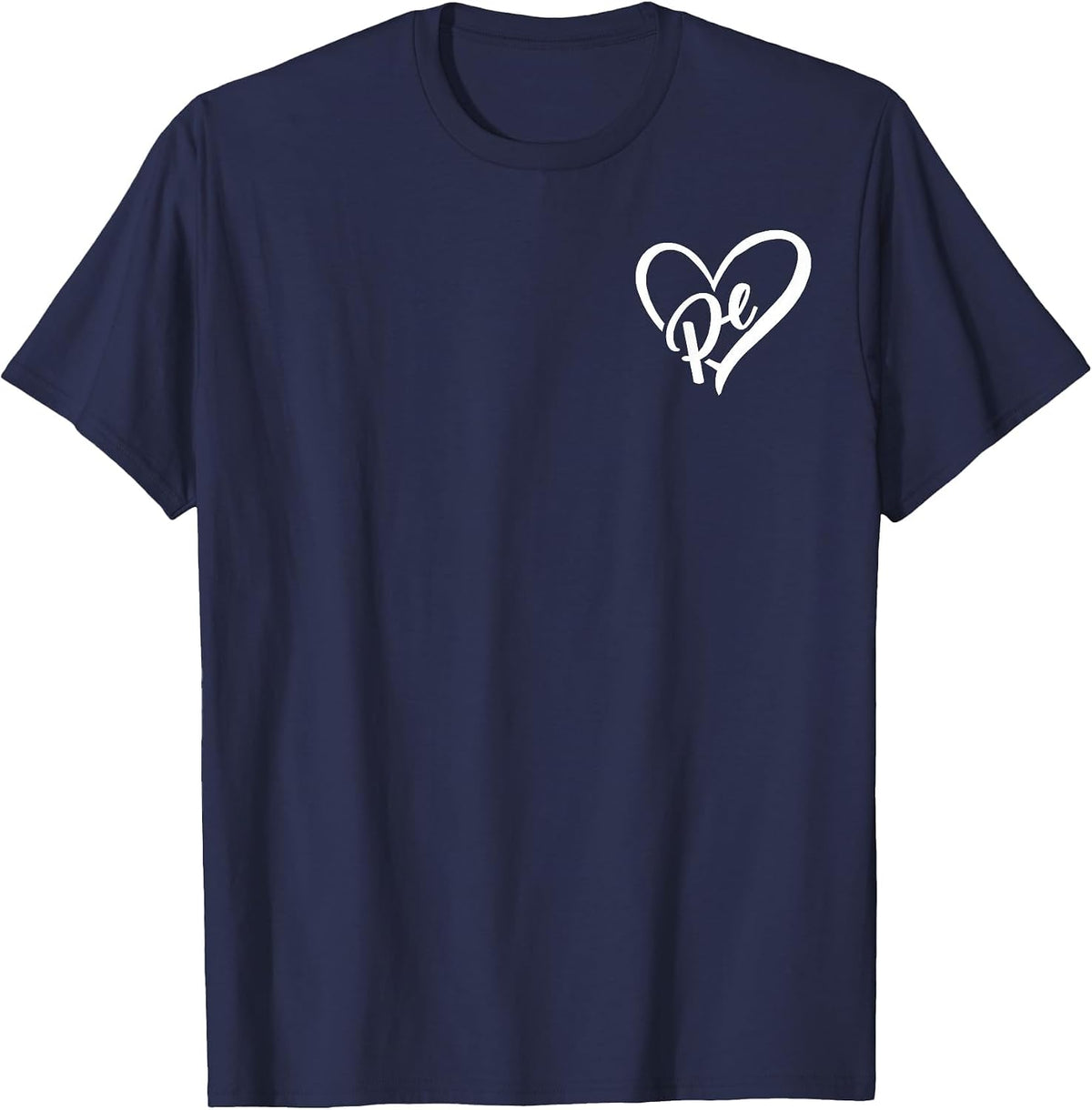PE Teacher Vintage Retro Physical Education Teacher T-Shirt - Navy Blue