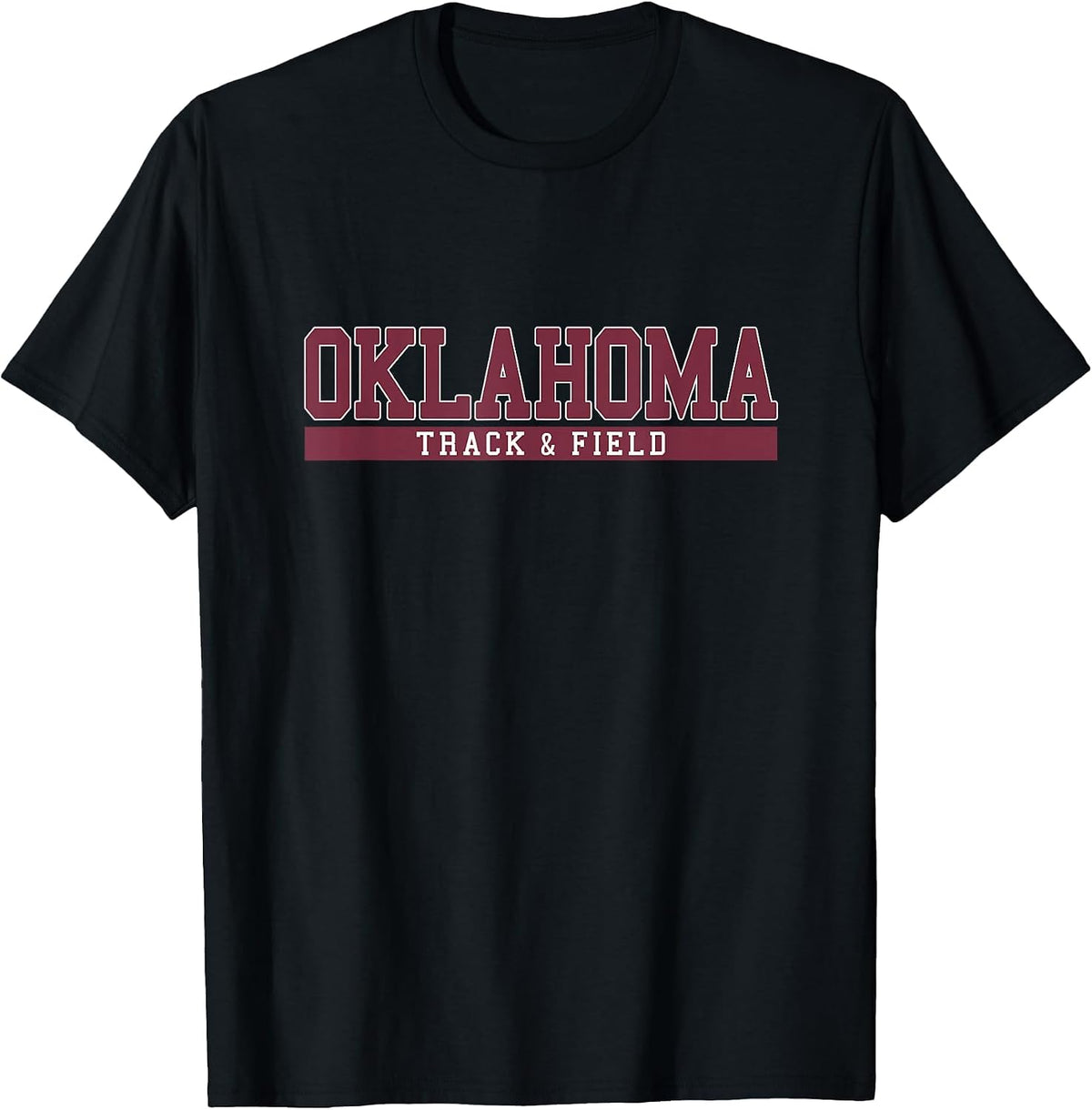 Oklahoma Track & Field T-Shirt - Black