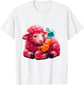 Oversized Gummy Jelly Lamb NICU Nurse Pediatric Pride T-Shirt - White