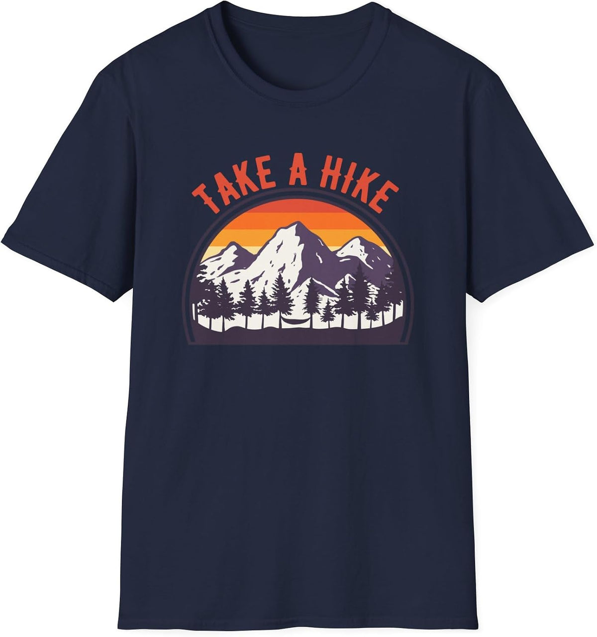Take A Hike T-Shirt - Navy