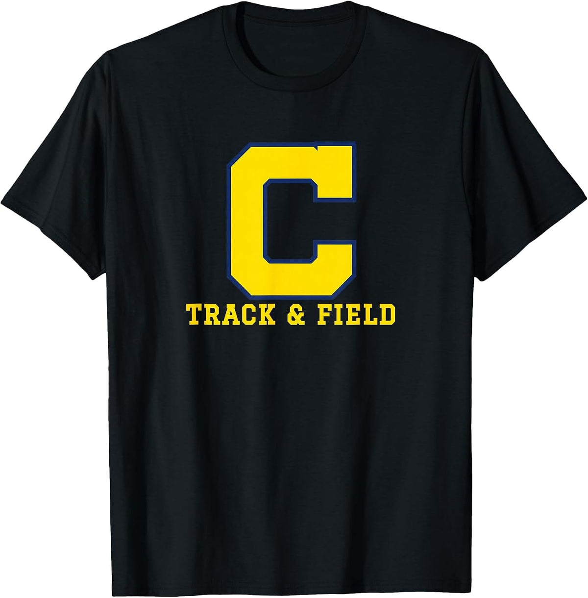 Copley High School Indians Track & Field T-Shirt - Black