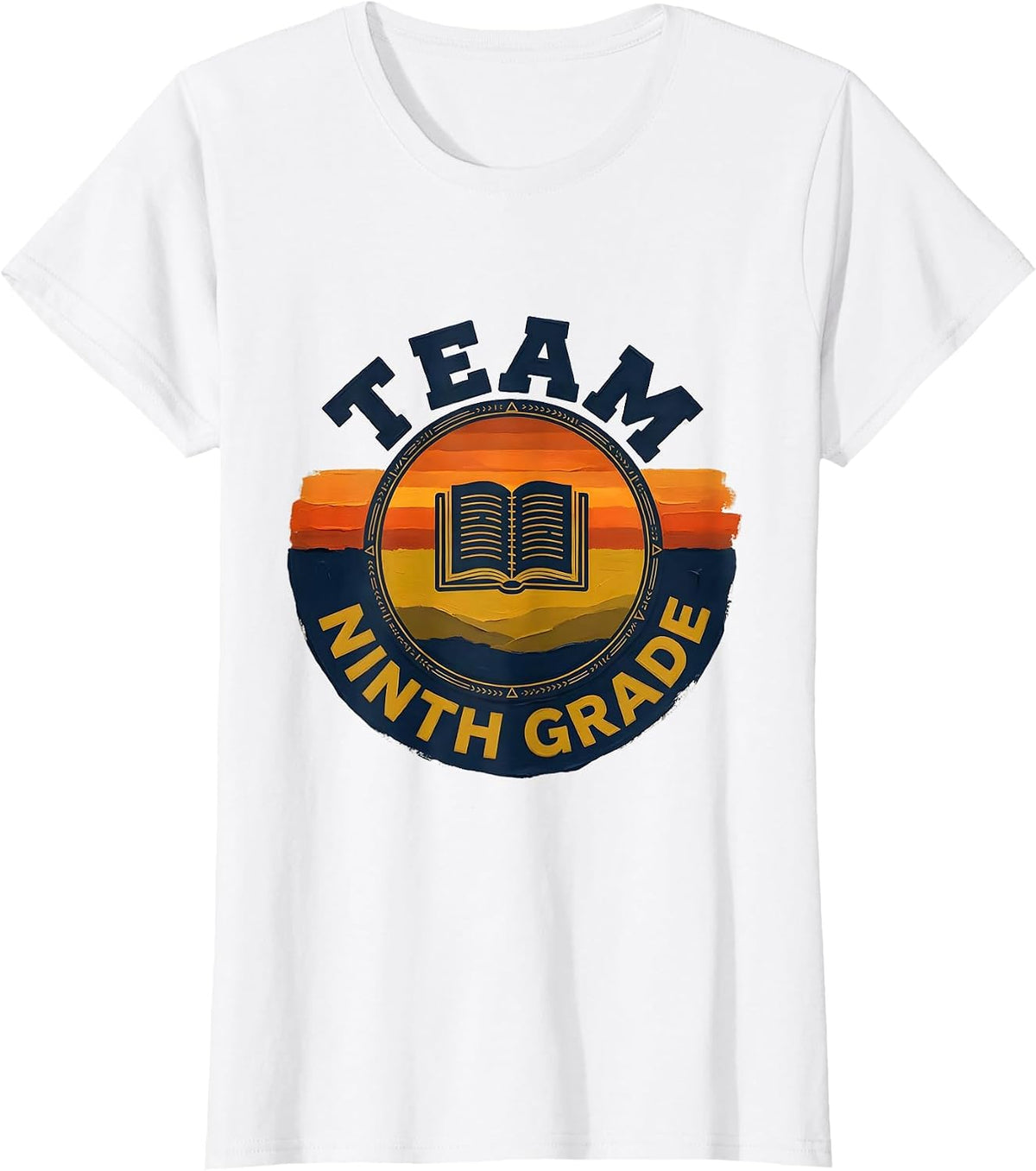 Team Ninth Grade Retro Teacher Back To School T-Shirt - White
