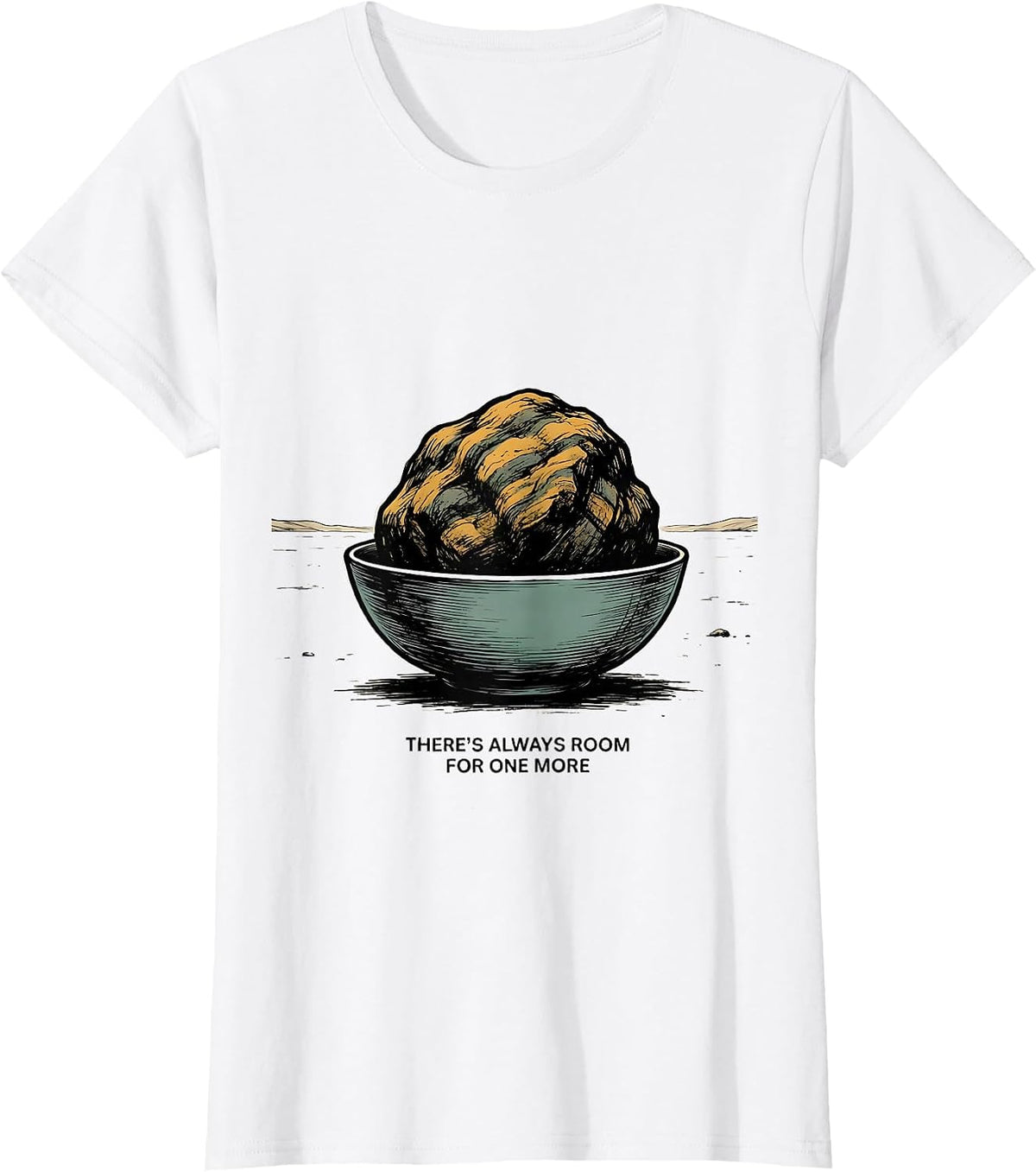 There's Always Room For One More Funny Rock Collector T-Shirt - White