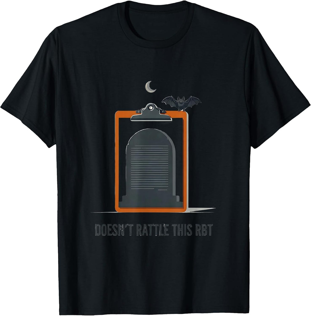 Men's Doesn't Rattle This RBT Funny Para Normal Activities T-Shirt - Black