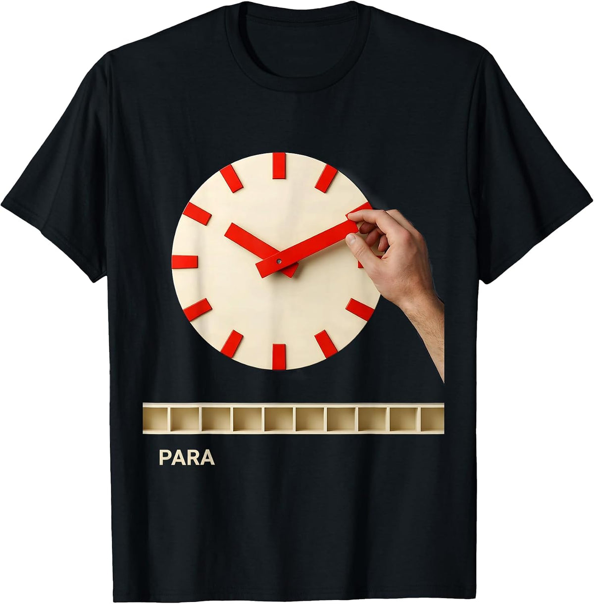 Men's Para Funny Paraprofessional Paraeducator Teacher Aide T-Shirt - Black
