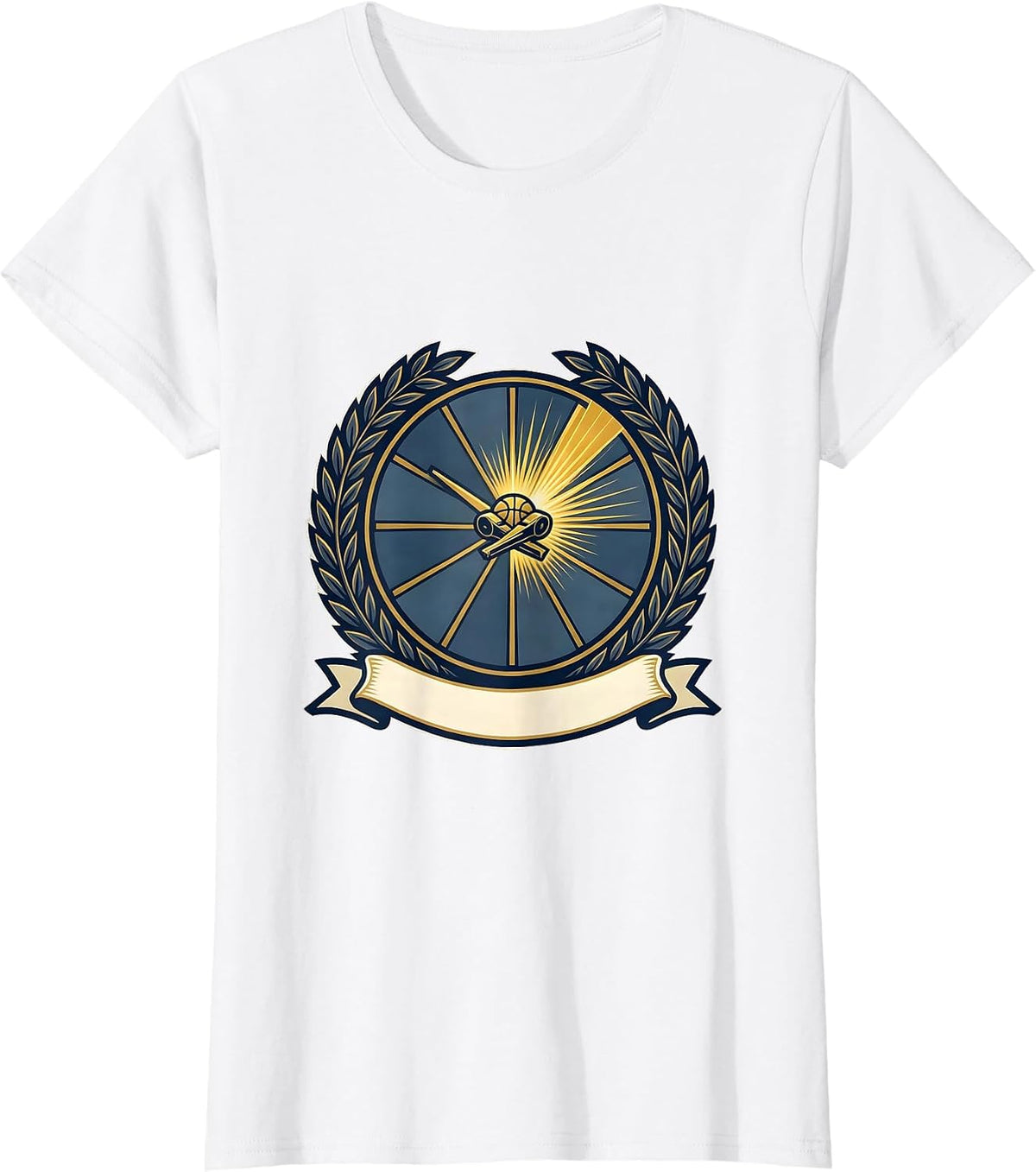 PE Teacher Seal Emblem Back To School Staff T-Shirt - White