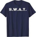S.W.A.T. Halloween Costume T-Shirt - Navy Blue