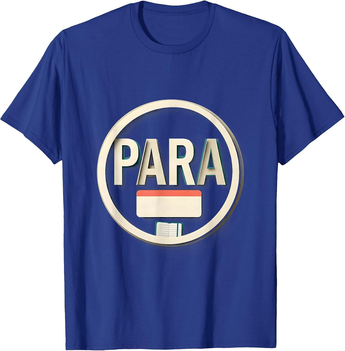 Para Funny Paraprofessional Paraeducator School Support T-Shirt - Royal Blue