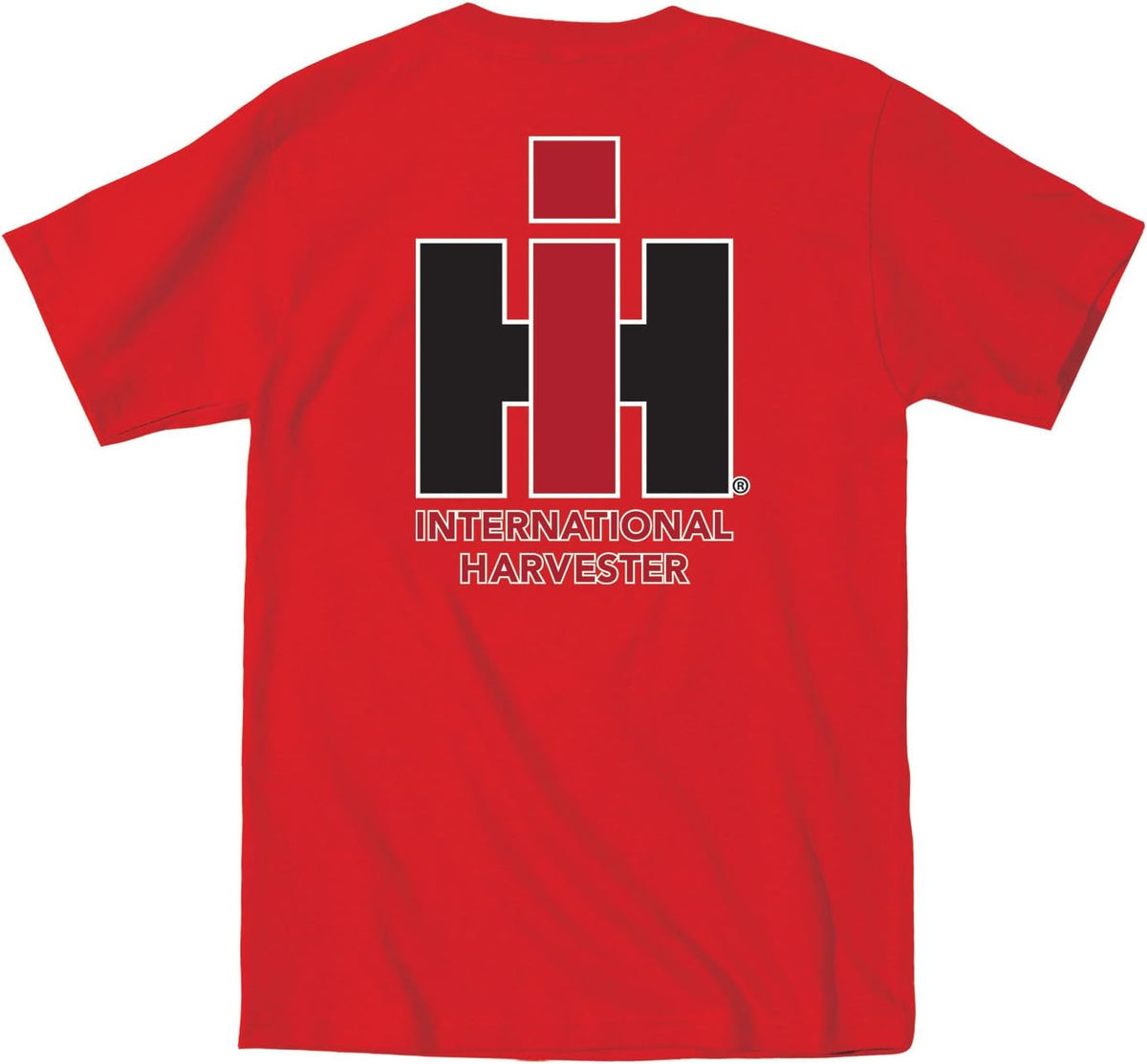Case IH Front and Back - Men's Short Sleeve Graphic T-Shirt - Red