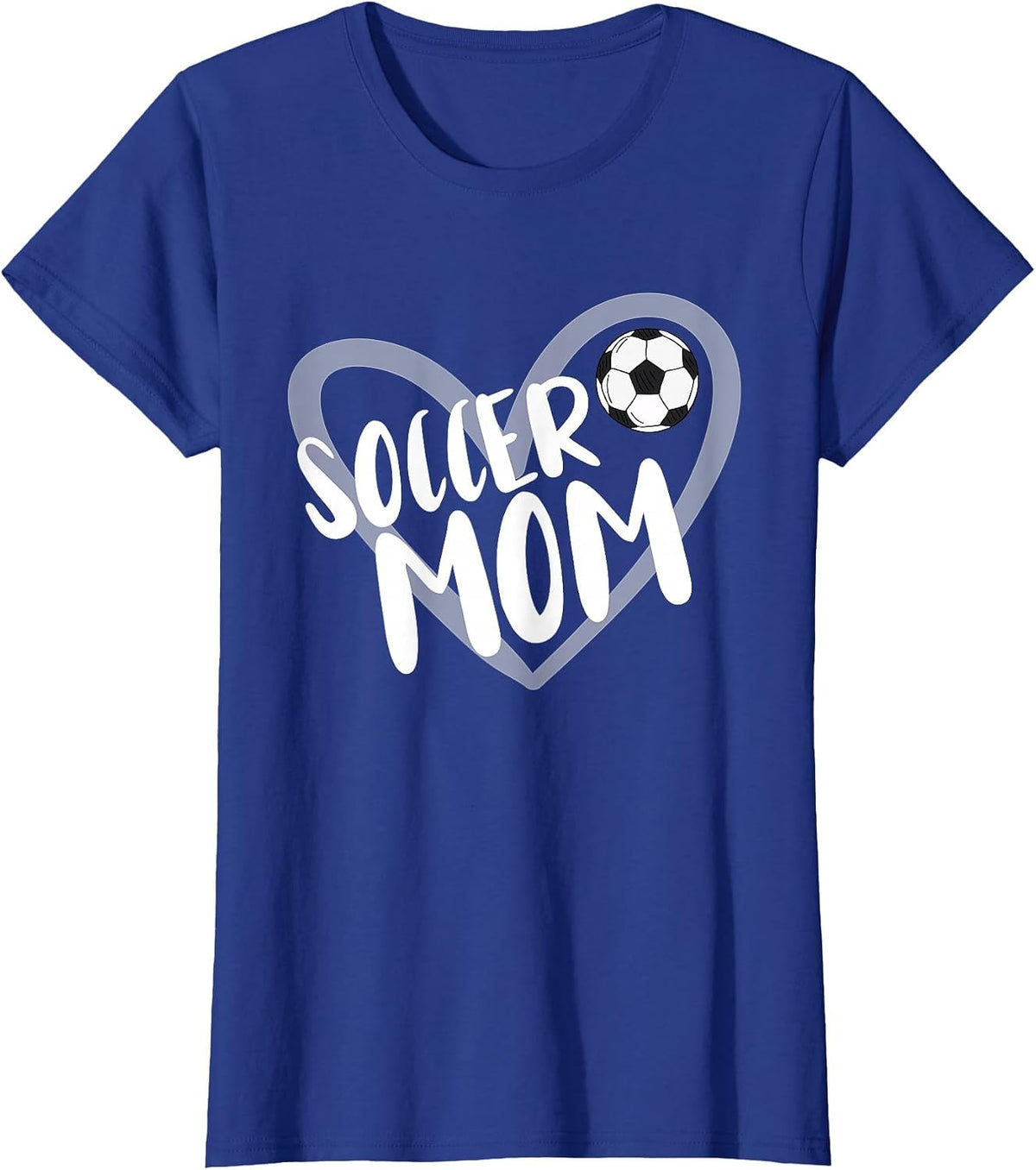 Soccer Mom T-Shirt - Royal Blue