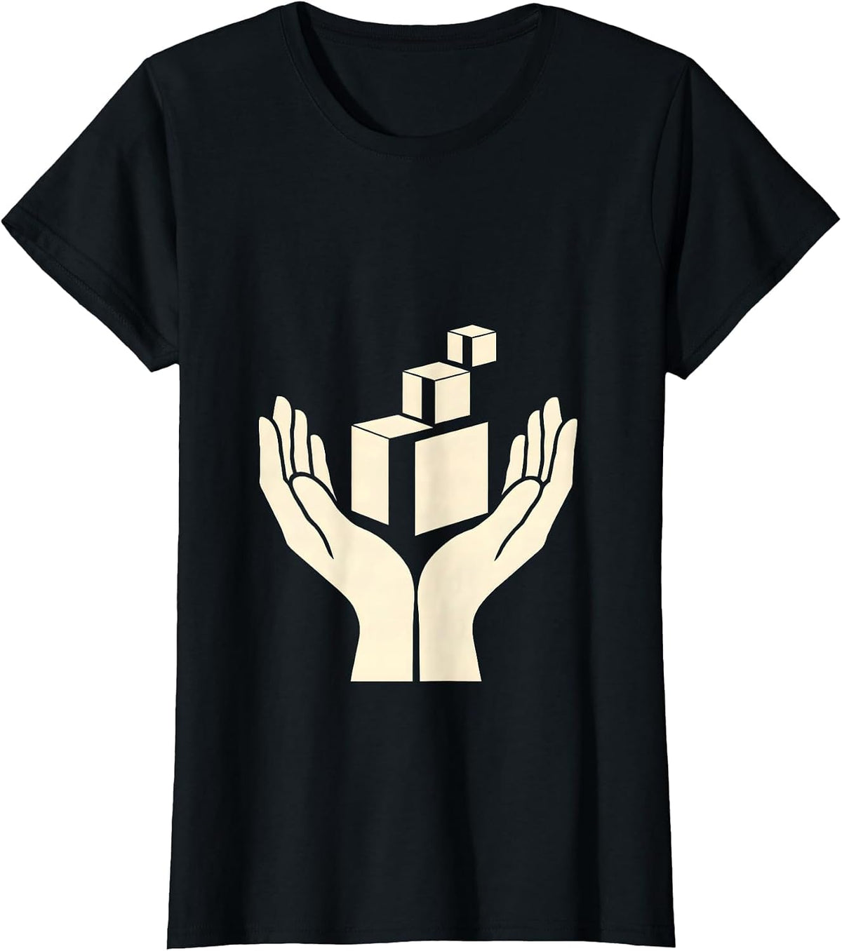 Special Education Teacher Alphabet Block Staircase T-Shirt - Black