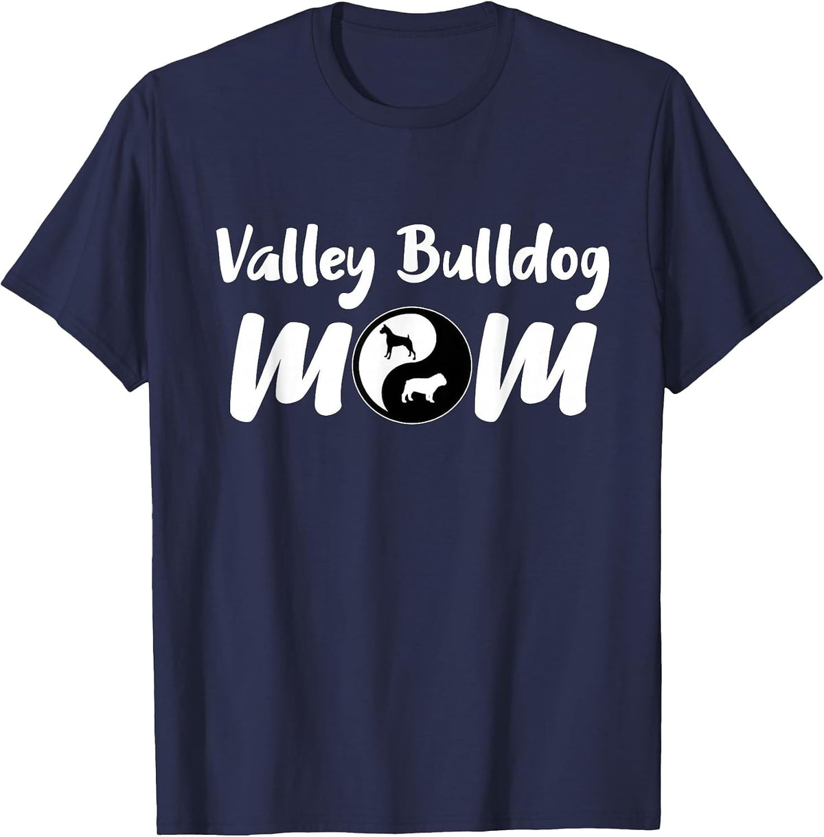 | Pet Dog Mama Cross Breed Owners T-Shirt - Navy Blue