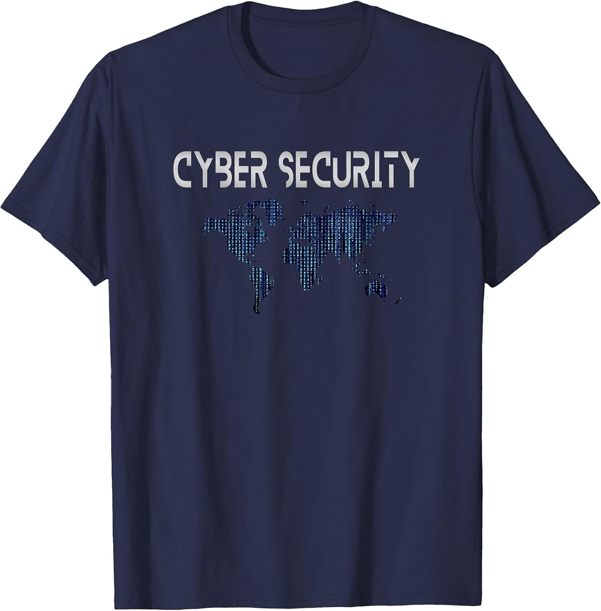 Cyber Security Shirt Security T-Shirt T-Shirt - Navy Blue