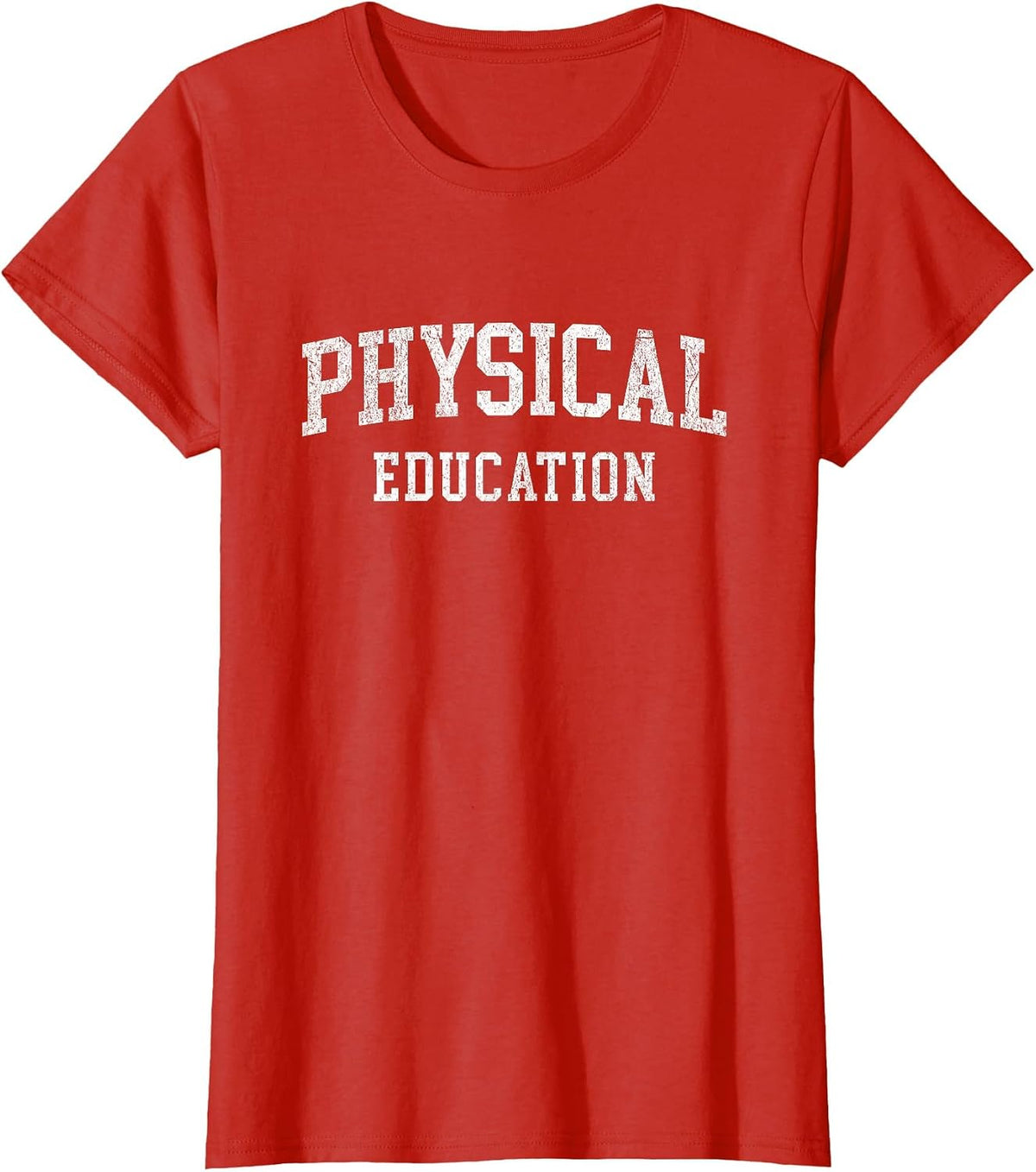 Physical Education PE Teacher T-Shirt - Red