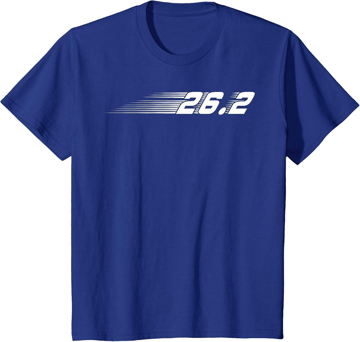 Cool Marathon Art for Men Women Marathoner Running Finisher T-Shirt - Royal Blue