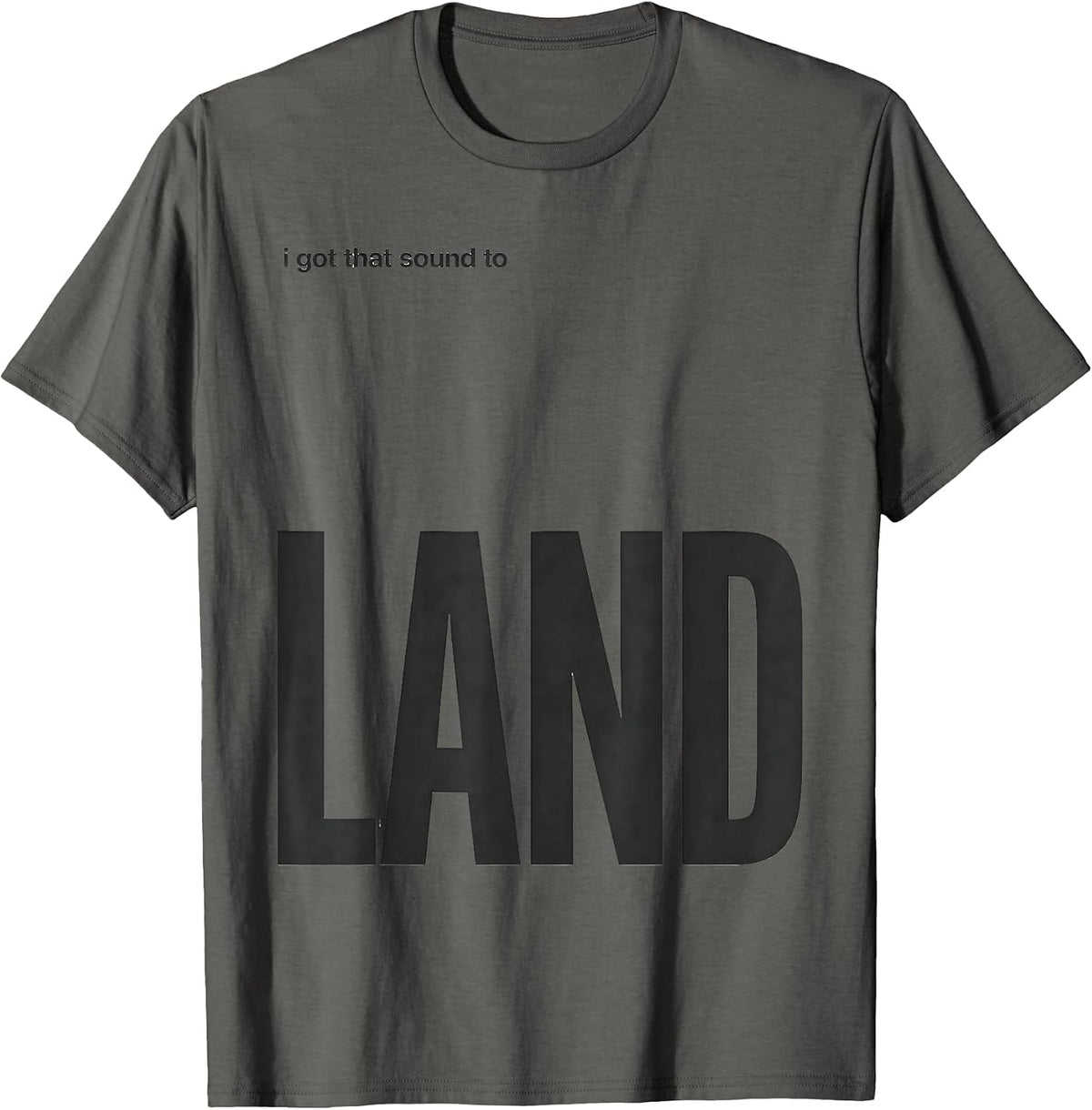 Men's I Got That Sound To Land Cute Speech Language Pathologist T-Shirt - Asphalt Grey