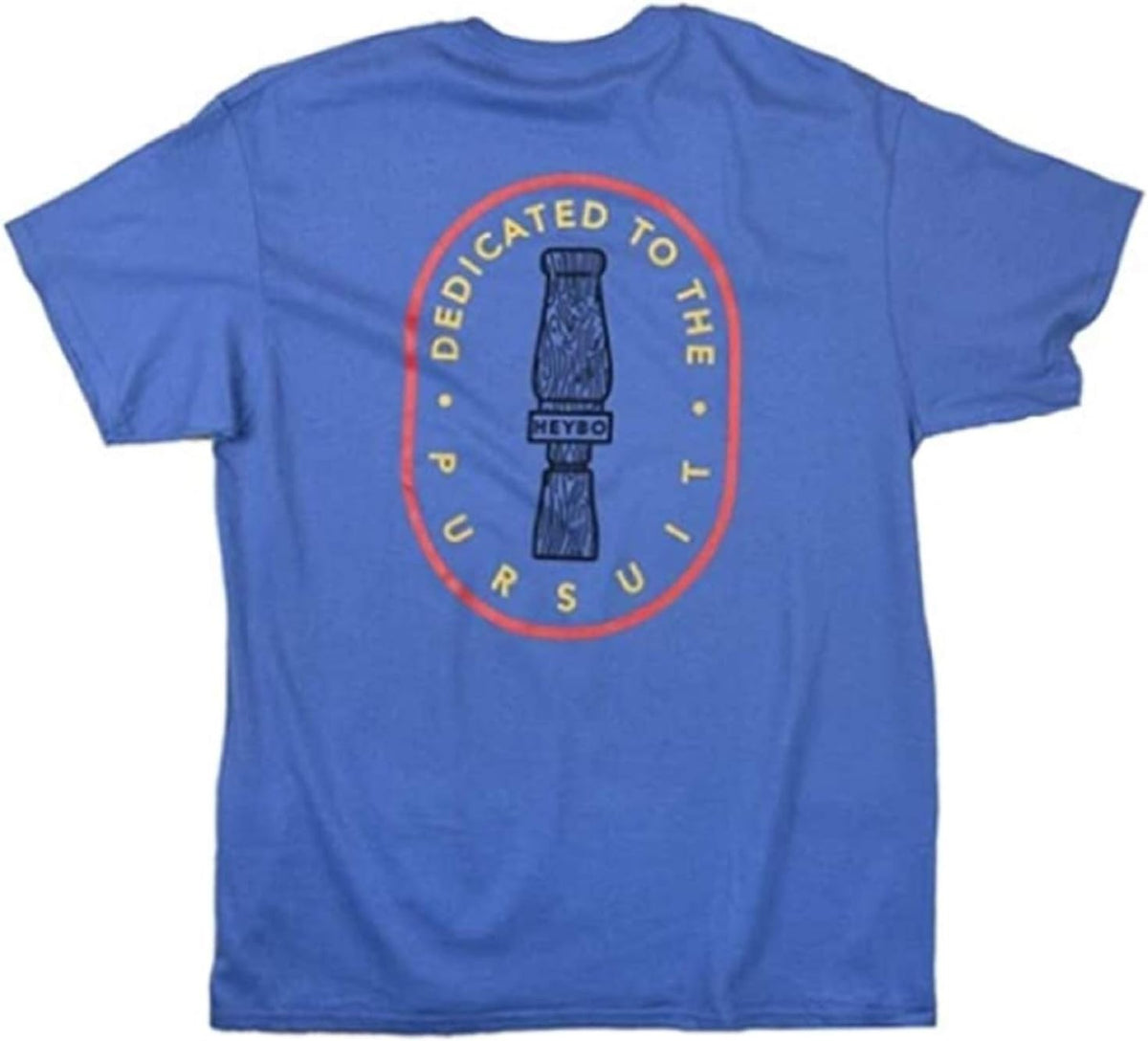 Heybo Duck Hunting SS T-Shirt, Duck Hunt T-Shirt - Blue