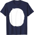 Panda Belly Costume Cute Bear Panda Animal Costume T-Shirt - Navy Blue