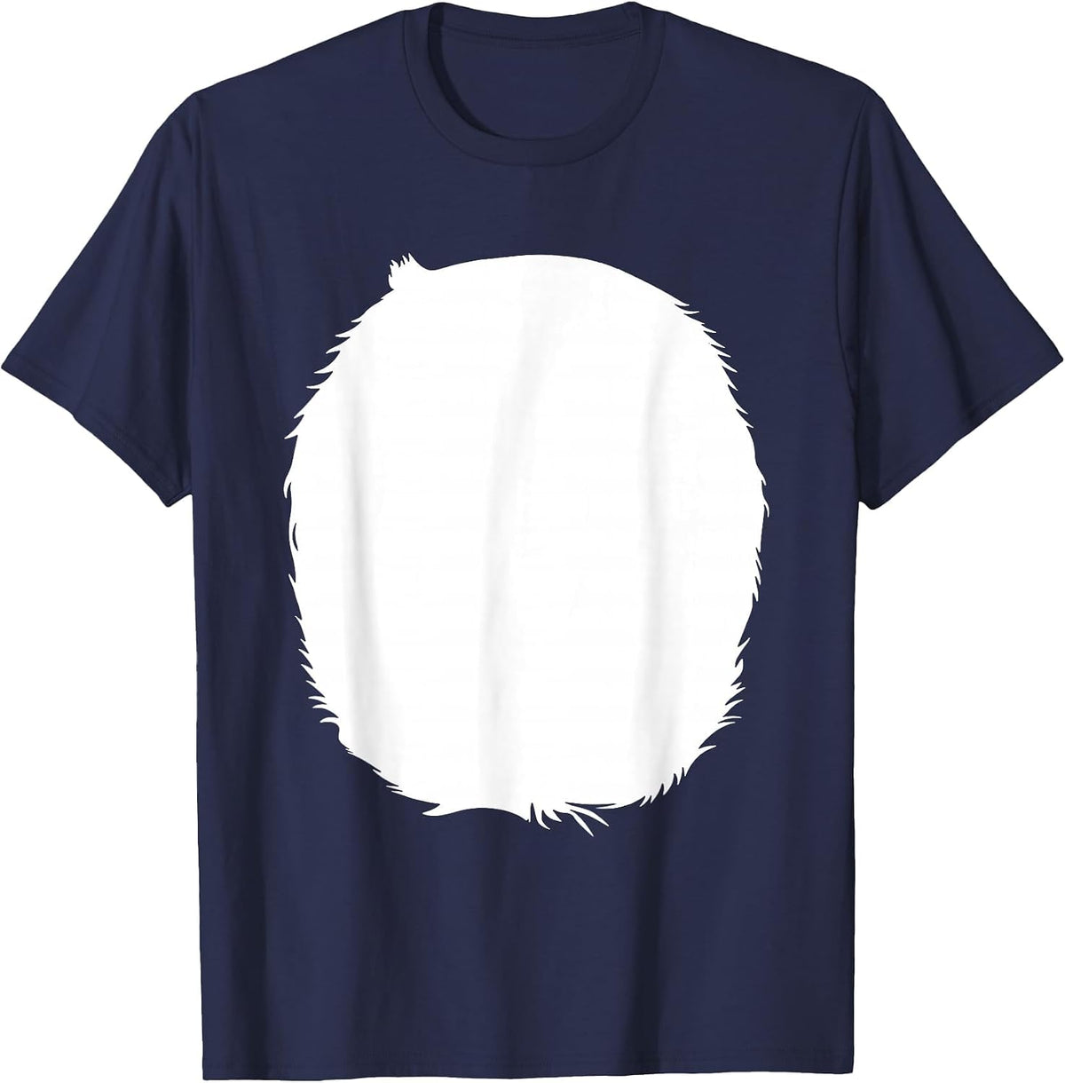 Panda Belly Costume Cute Bear Panda Animal Costume T-Shirt - Navy Blue