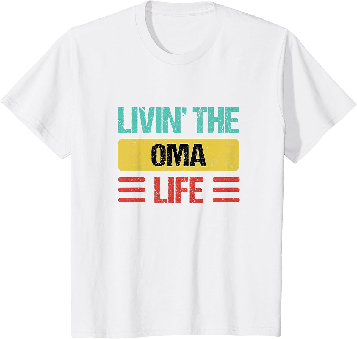 Oma Name T-Shirt - White