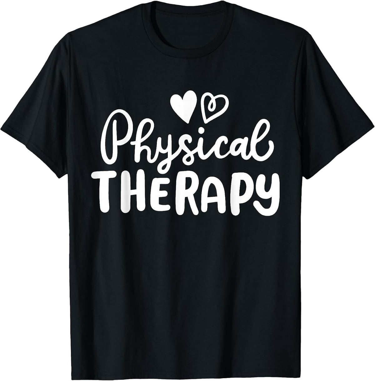 Physical Therapy Therapist PT T-Shirt - Black