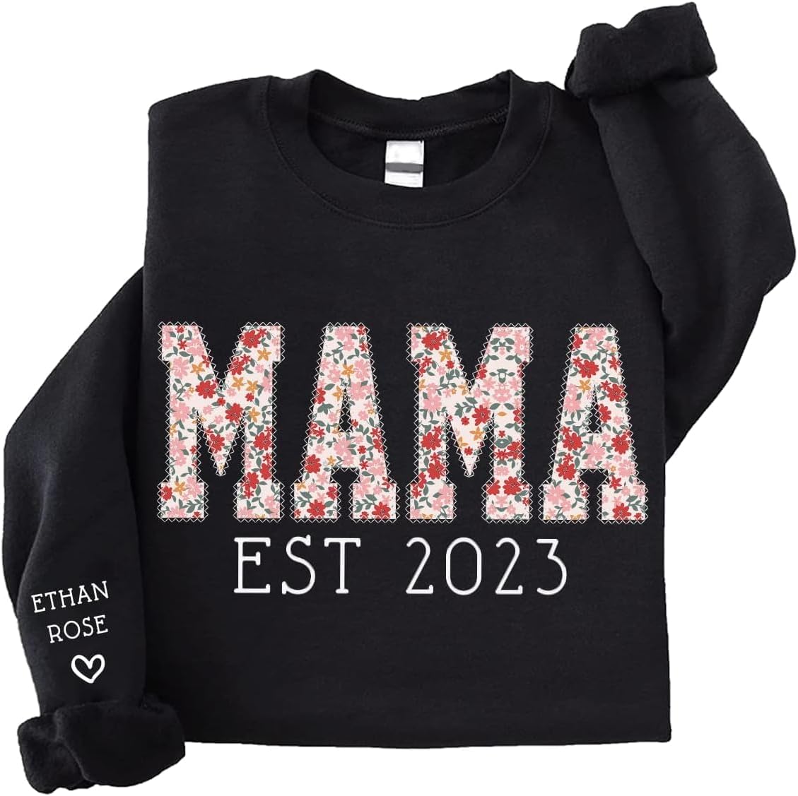 Embroidered Sweatshirt - Grandma Shirt for Mothers Day - A02