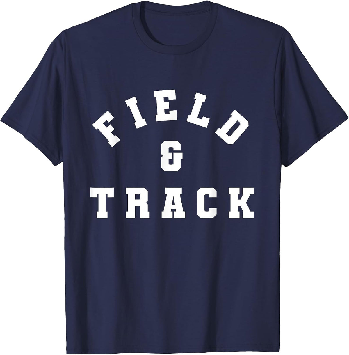 Track and Field Throwing Field & Track Coach Shot Put T-Shirt - Navy Blue