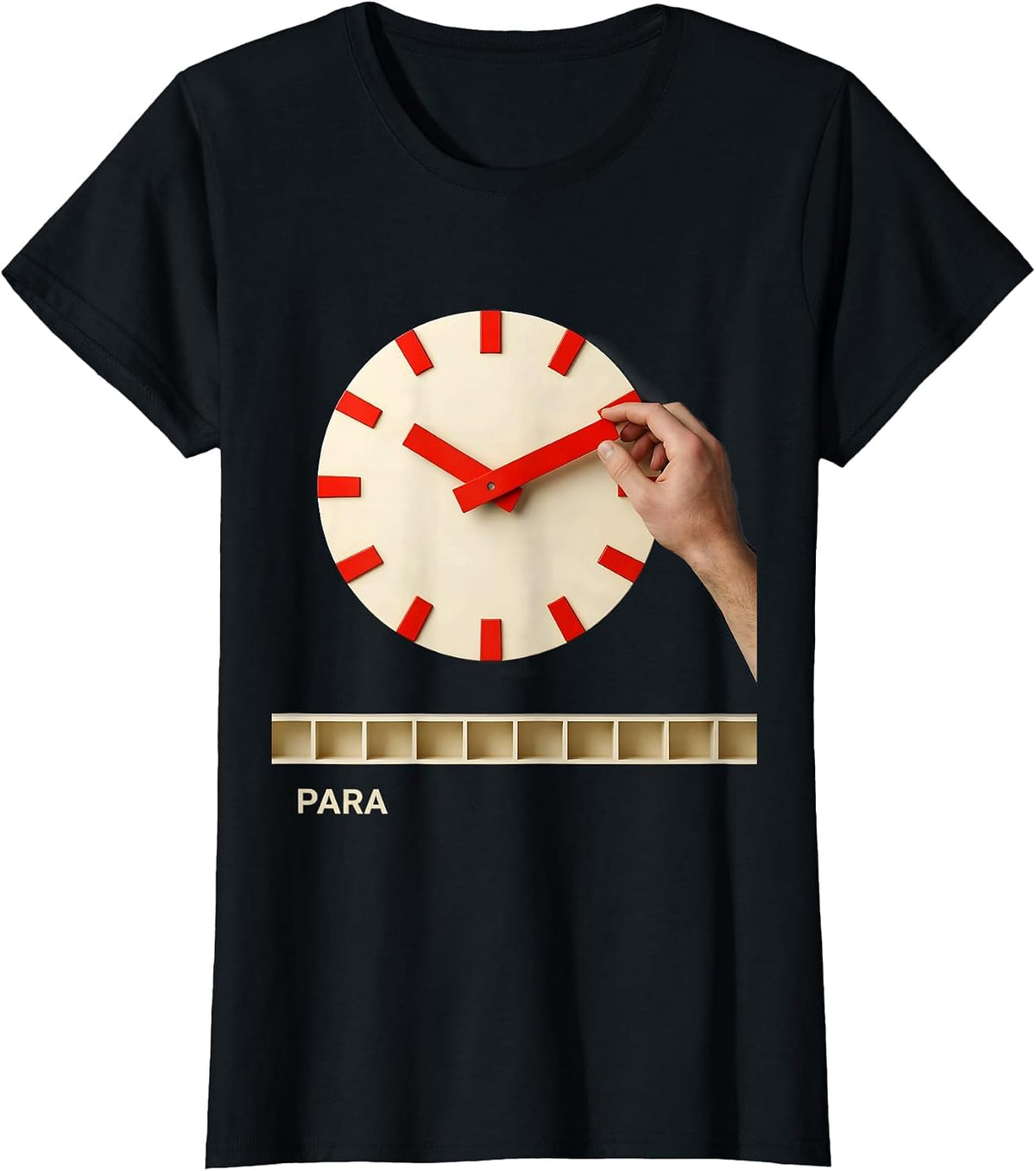 Women's Para Funny Paraprofessional Paraeducator Teacher Aide T-Shirt - Black