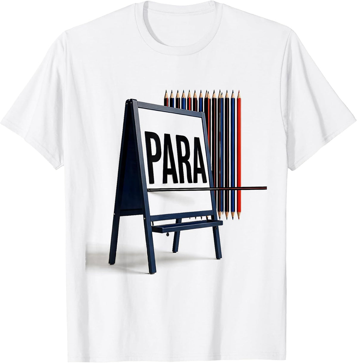 Men's Para Funny Paraprofessional Paraeducator Teacher T-Shirt - White