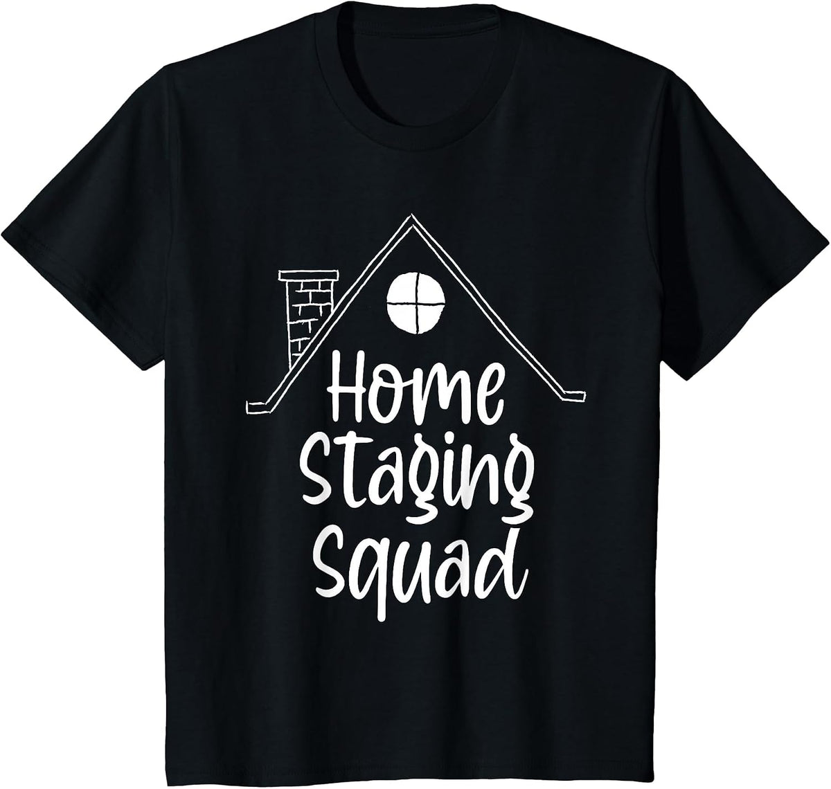 Home Staging Home Stager Architect Real Estate Agent T-Shirt - Black