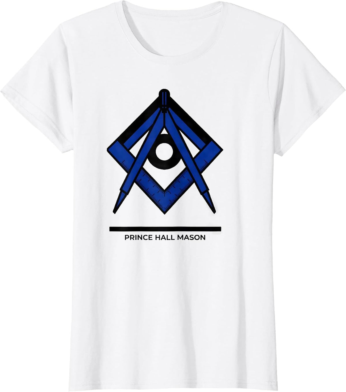 Prince Hall Mason Fraternal Pride Masonic Brotherhood T-Shirt - White