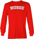 Tcombo Nurse - Registered Nursing RN Unisex Long Sleeve Shirt - Red