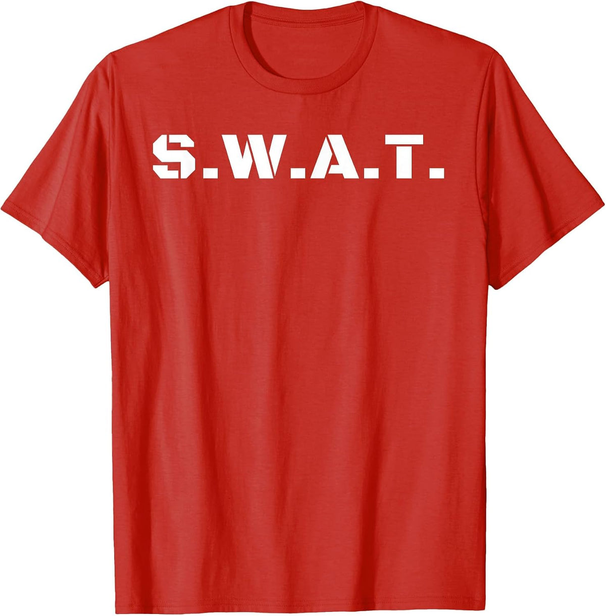 S.W.A.T. Halloween Costume T-Shirt - Red