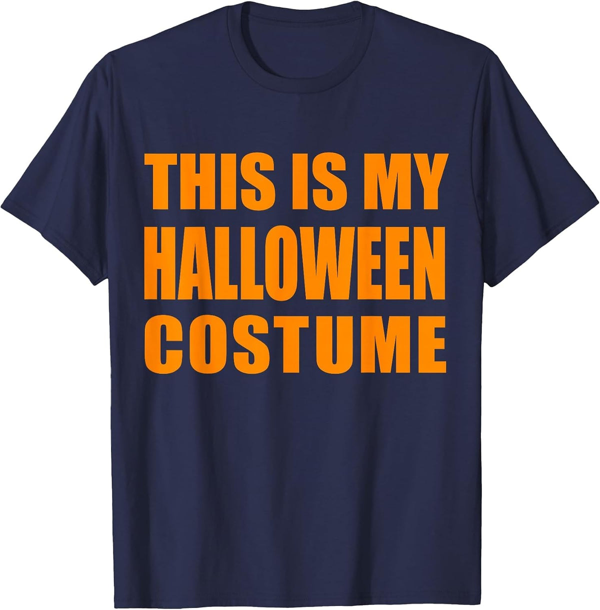 Official This is My Halloween Costume T-Shirt Kids Men Women T-Shirt - Navy Blue