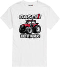 Case IH Built By Farmers - Men's Short Sleeve Graphic T-Shirt - White