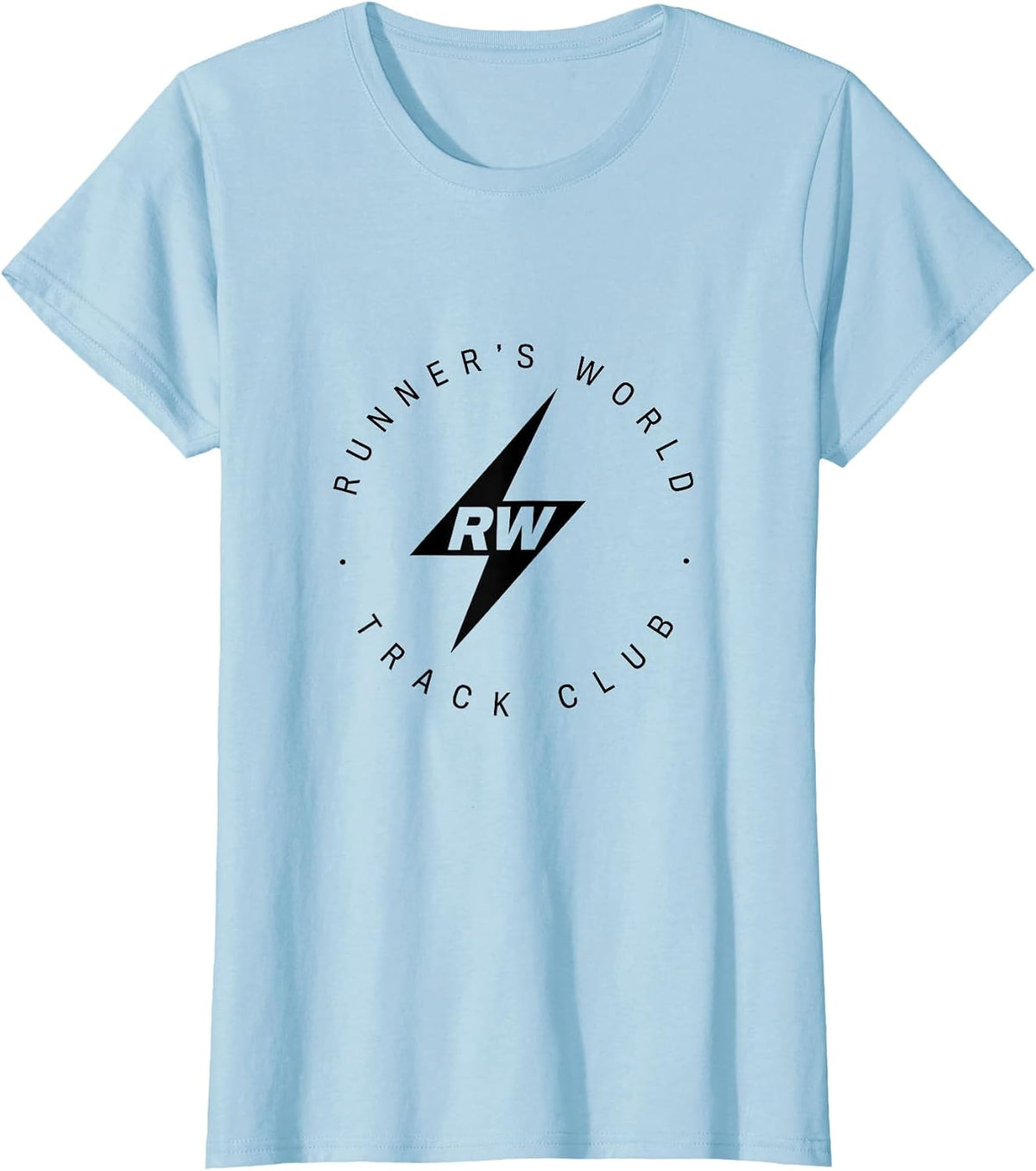 Runner's World Track Club T-Shirt - Baby Blue
