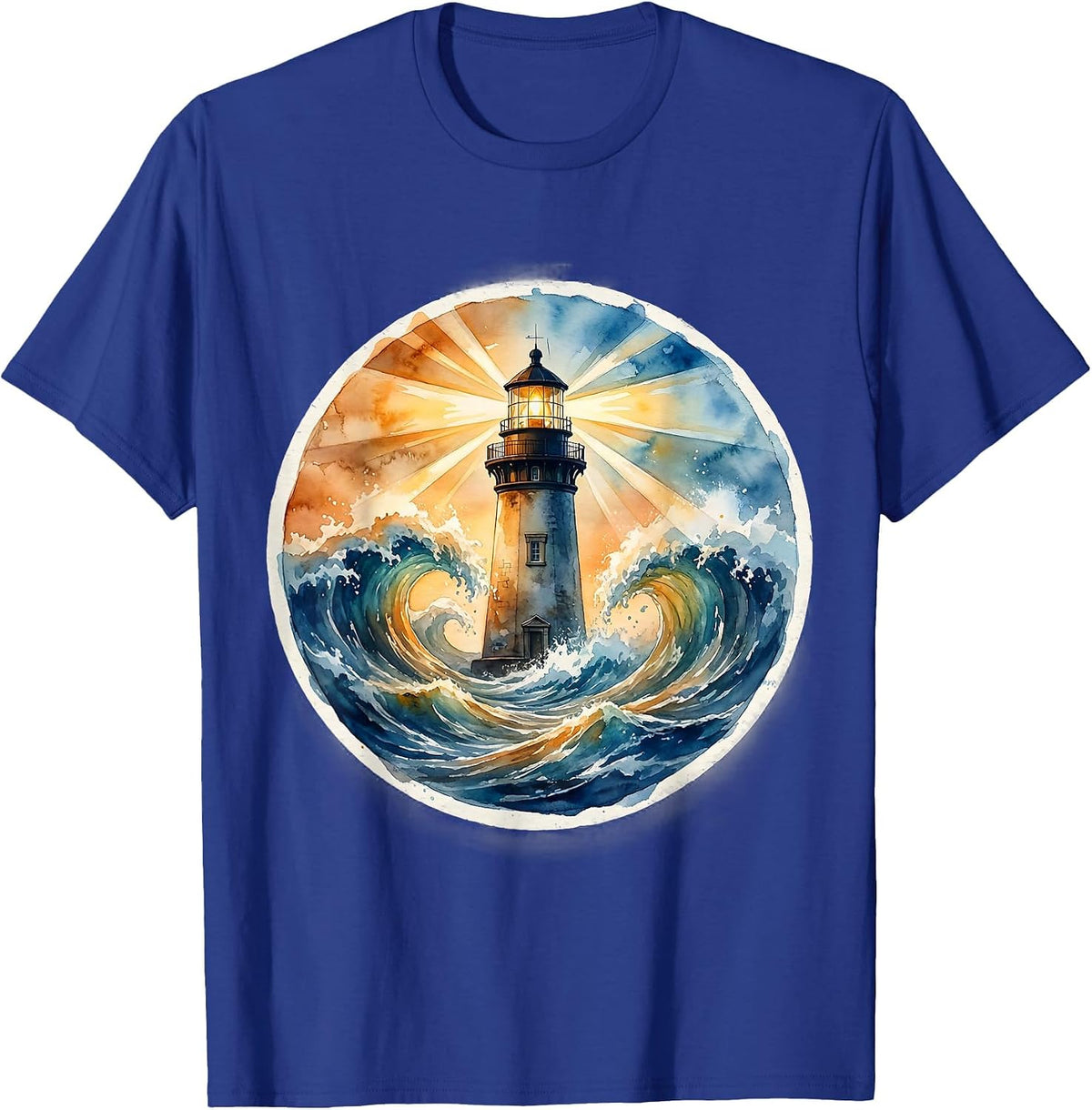 Special Education Teacher Lighthouse Graphic T-Shirt - Royal Blue