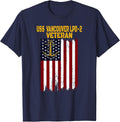 USS Vancouver LPD-2 Amphibious Transport Docks Veterans Day T-Shirt - Navy Blue