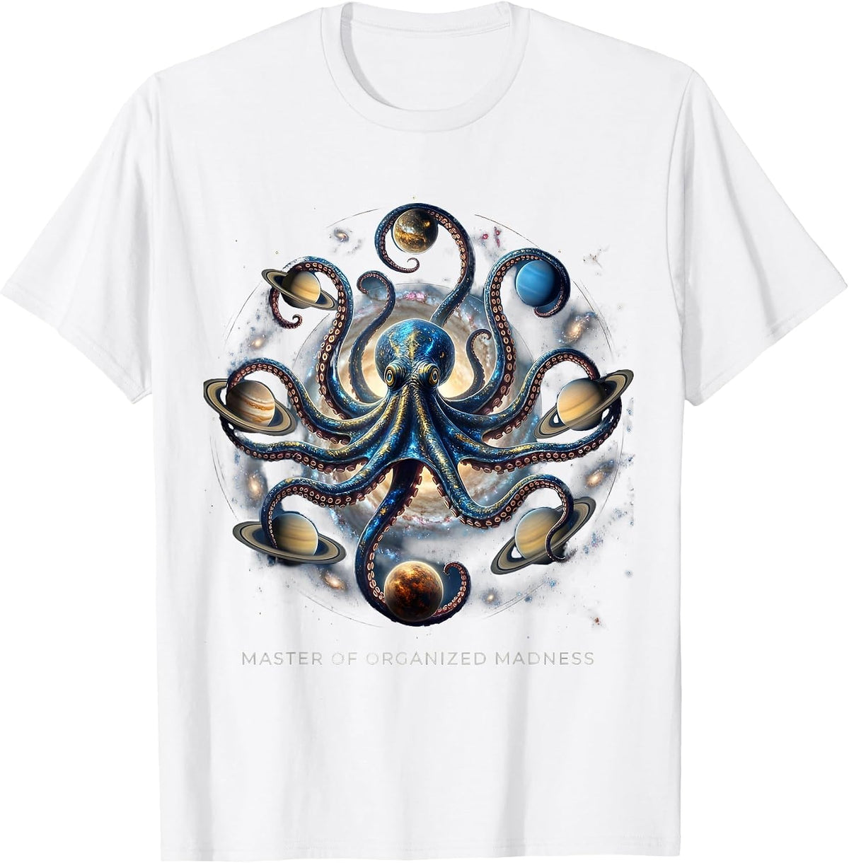 Men's Chaos Coordinator Master of Organized Madness T-Shirt - White