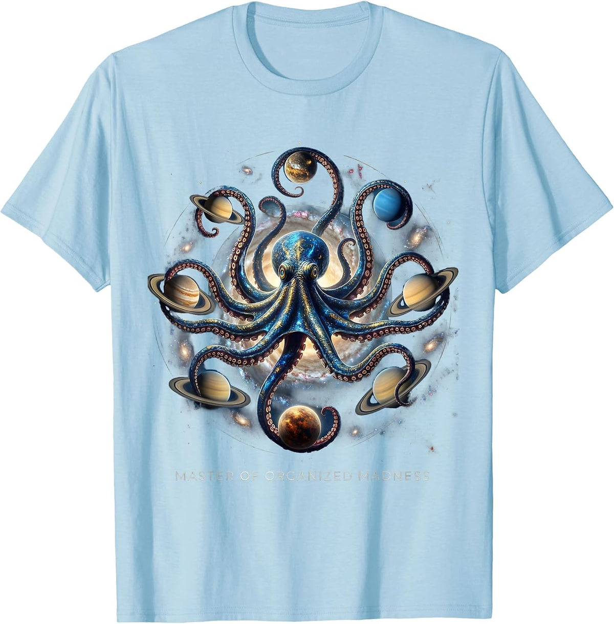 Men's Chaos Coordinator Master of Organized Madness T-Shirt - Baby Blue