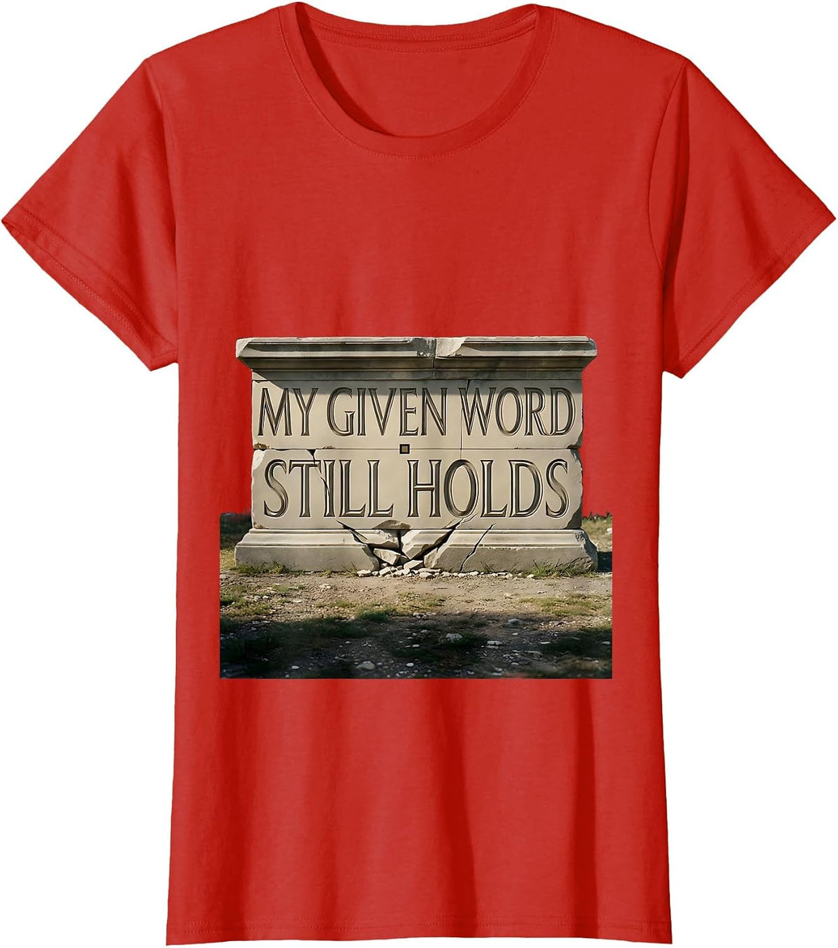 My Given Word Still Holds Masonic Brotherhood Freemason T-Shirt - Red