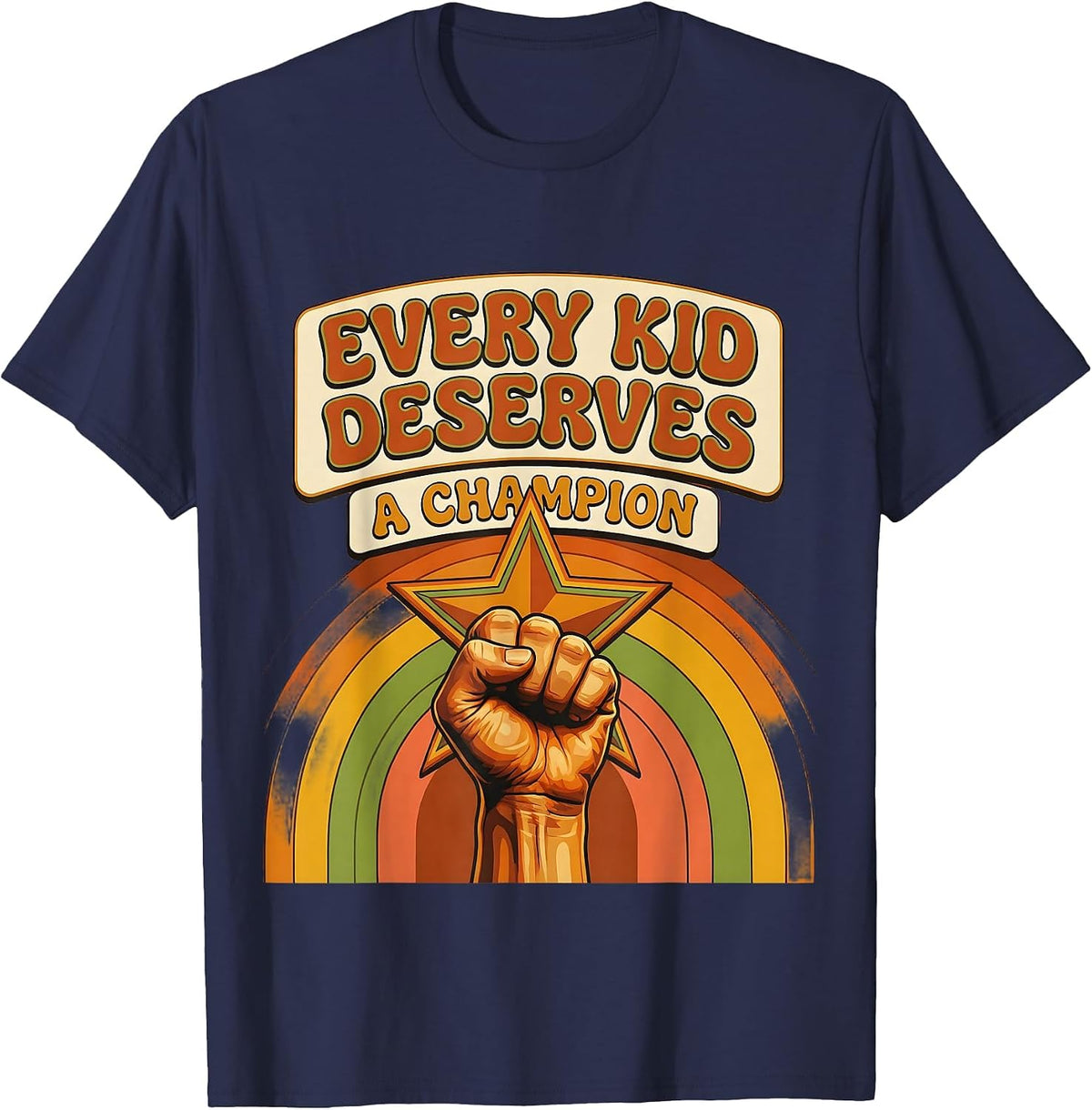 Every Kid Deserves A Champion Special Ed Teacher T-Shirt - Navy Blue