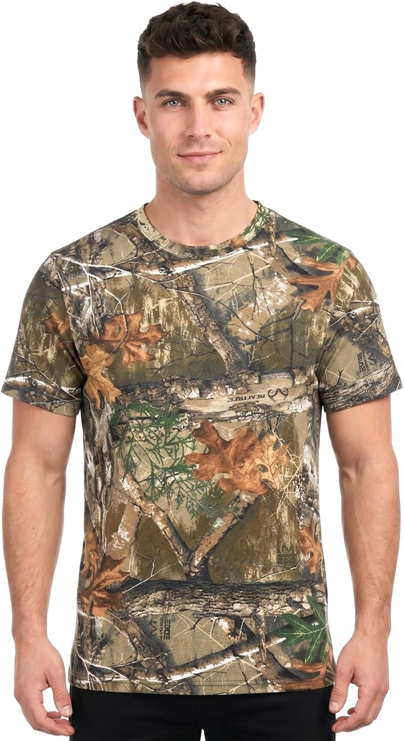 Realtree APX Camo Men’s T-Shirts - Realtree Edge