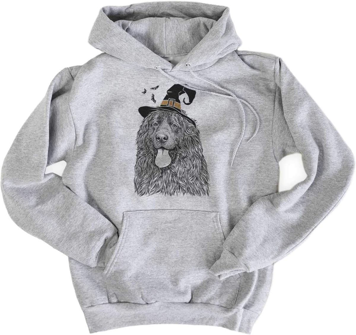Inkopious Halloween Neptune the Newfoundland Dog Triblend T-Shirt - Unisex Pullover Hoodie Sweatshirt