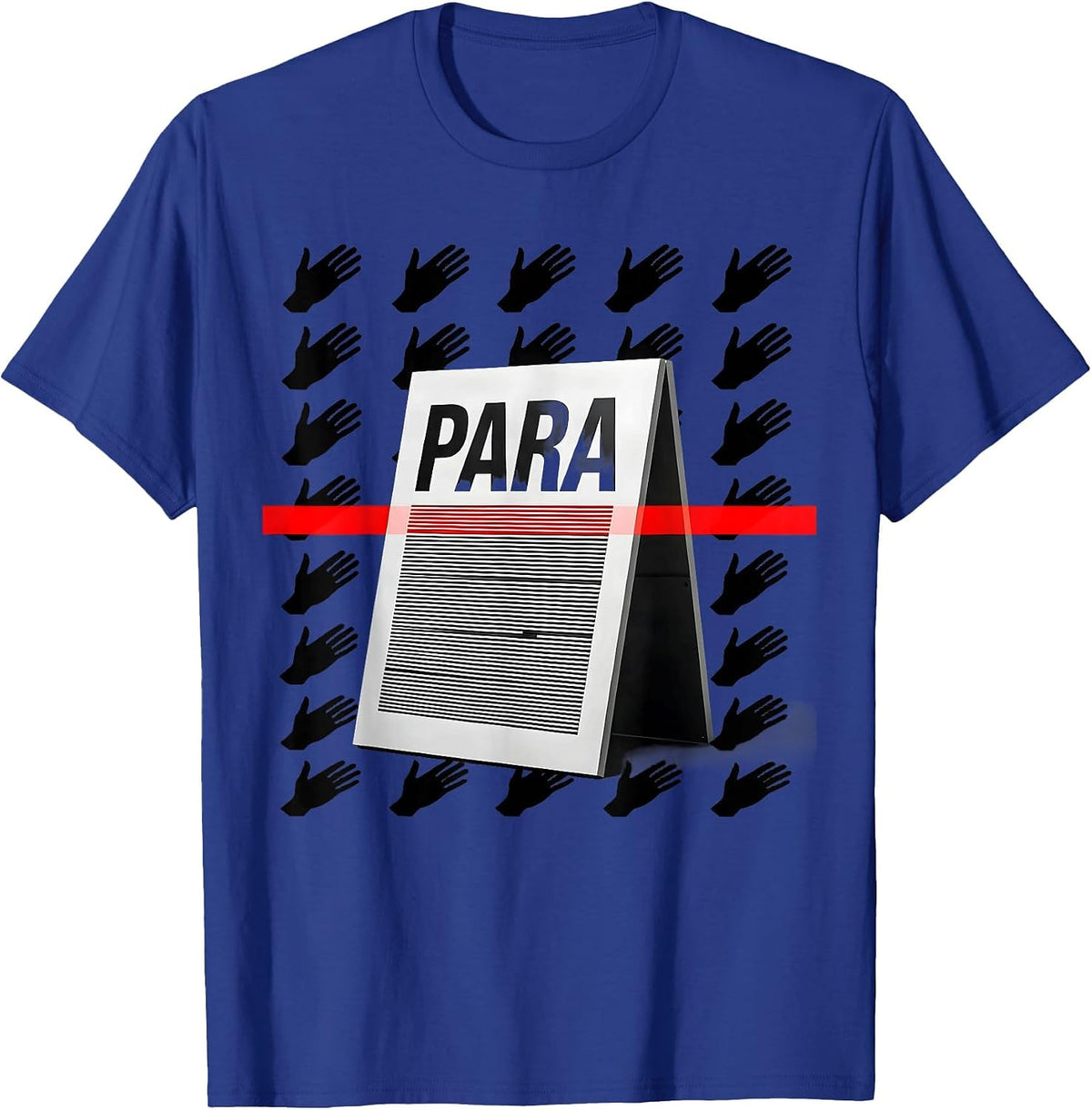 Para Funny Paraprofessional Paraeducator School Aide T-Shirt - Royal Blue