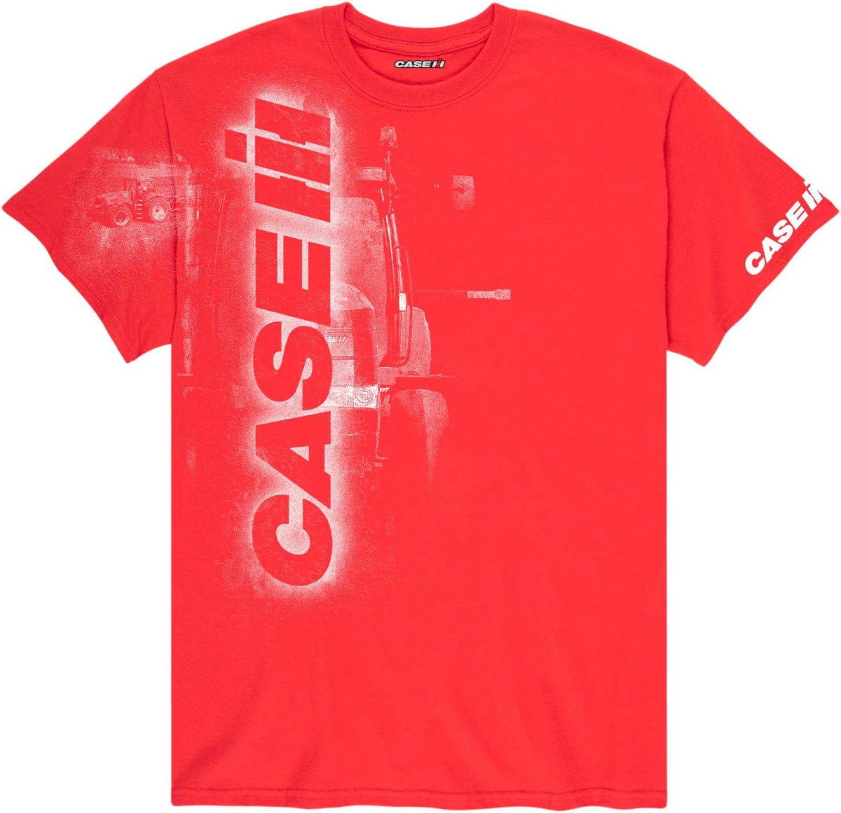 Vertical Case IH - Men's Short Sleeve Graphic T-Shirt - Red