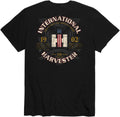 International Harvester - IH American Farmer - Mens Short Sleeve Tee - Black