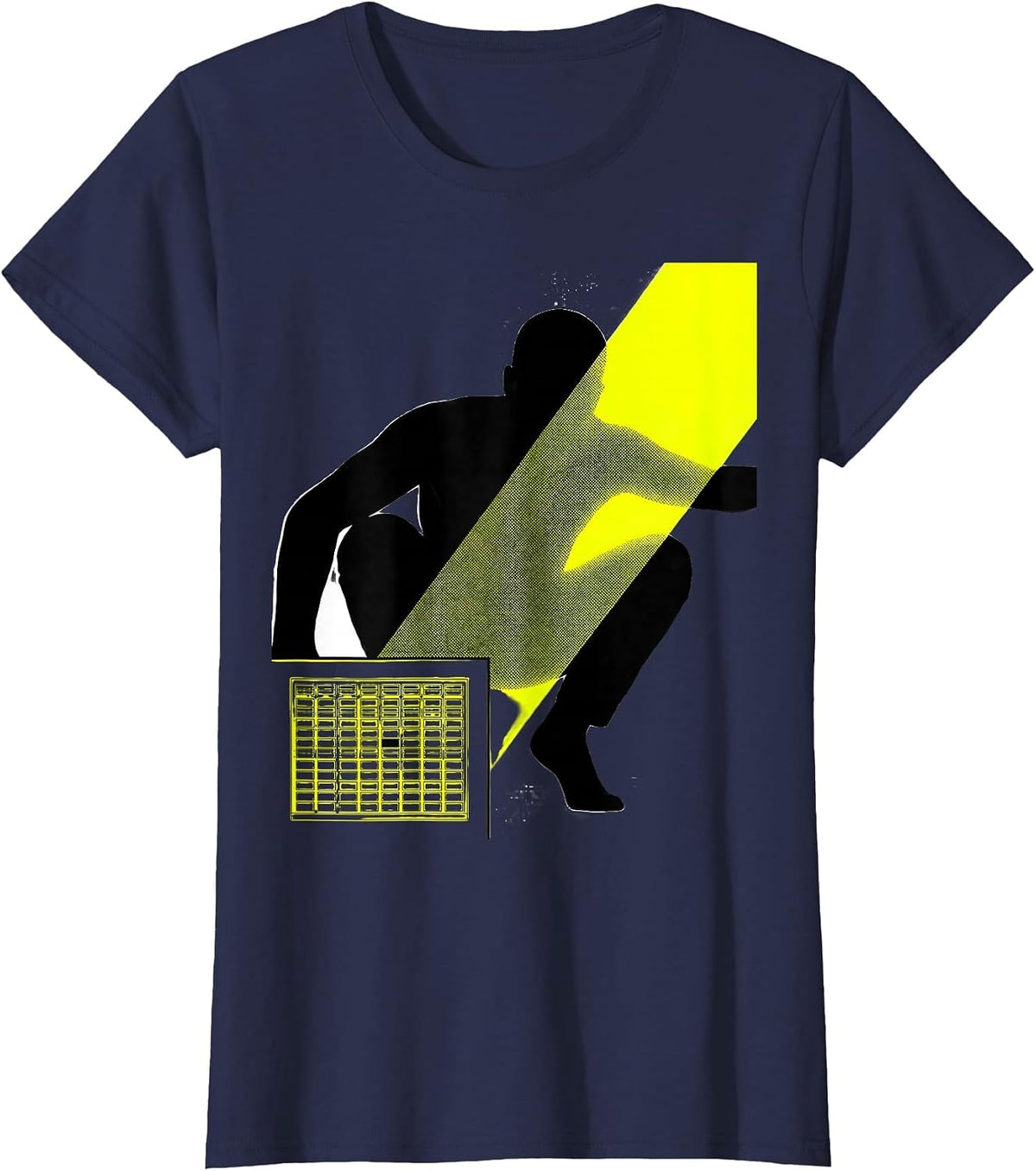 Women's Support Squad Paraprofessional Teacher Appreciation T-Shirt - Navy Blue