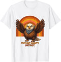 Tiny But Mighty Patriot Kids Patriot Day Design T-Shirt - White