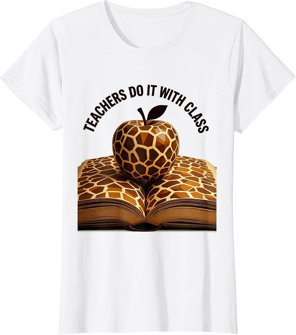 Teachers Do It With Class Educator Design T-Shirt - White